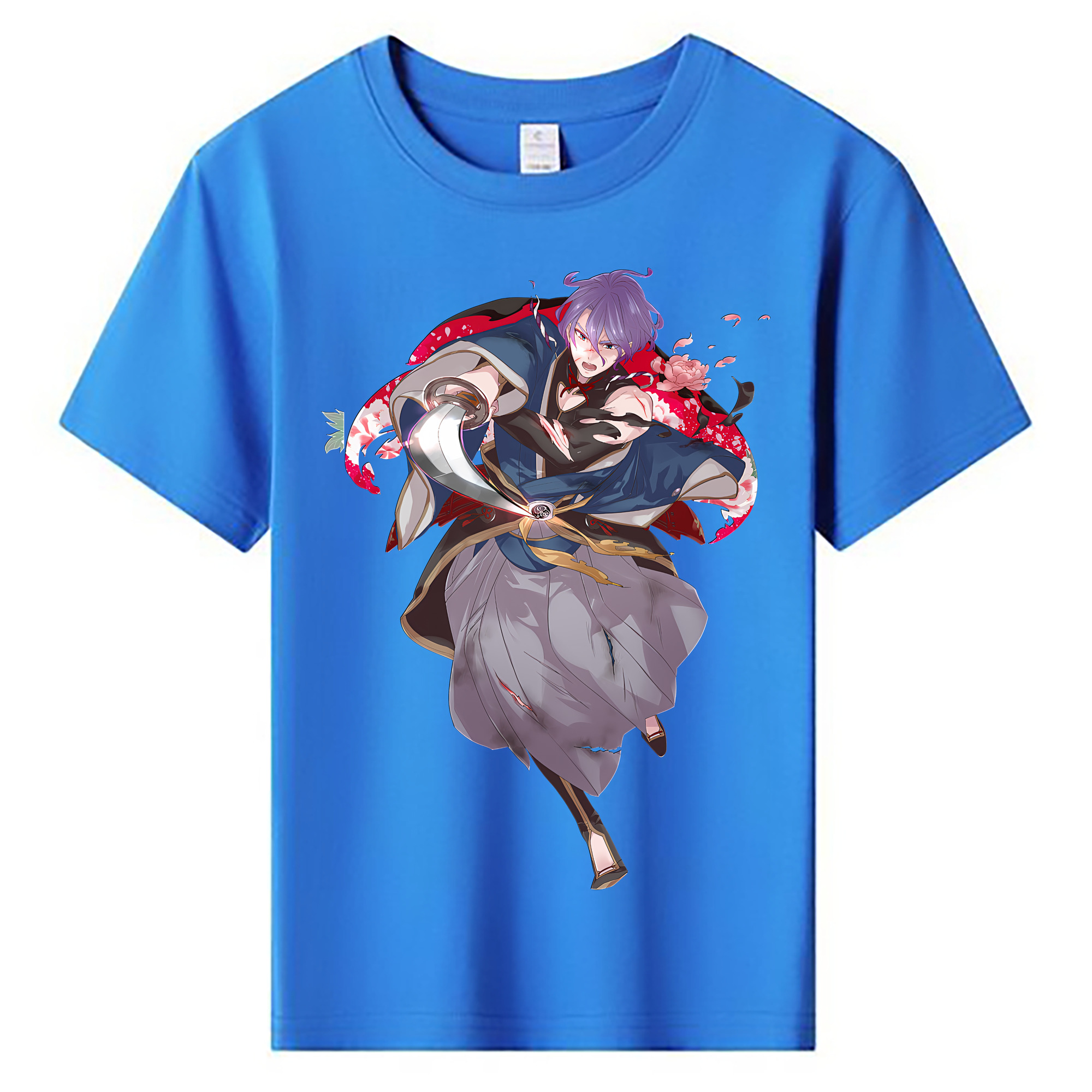 （画像用） 刀剣乱舞 Touken Ranbu 綿100％キッズTシャツ（フロントプリント）